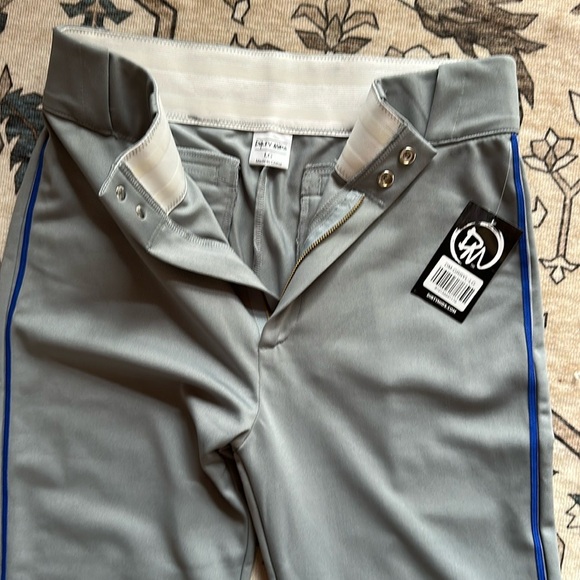 Original DIRTY MIDS Baseball Pants -Royal Blue Piping - Picture 2 of 12